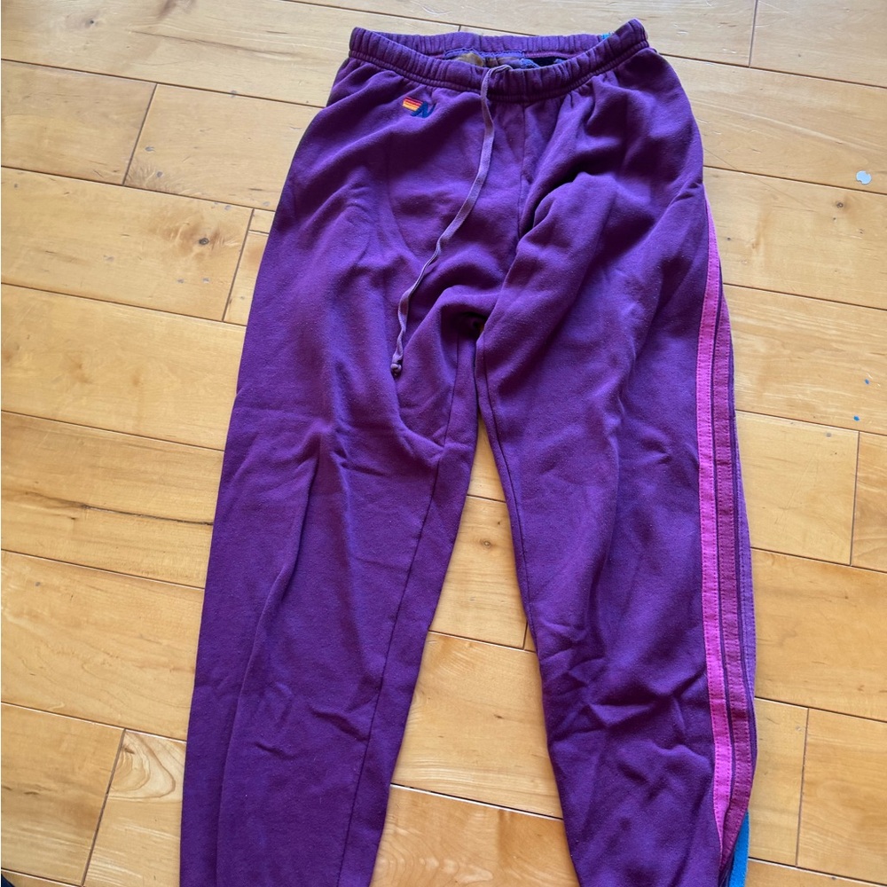 Aviator Nation Purple Sweatpants
